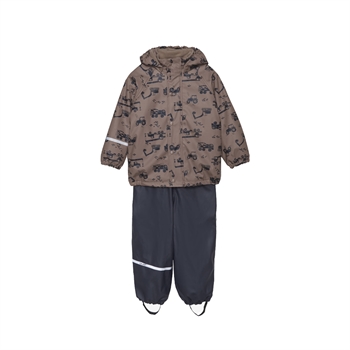 CeLaVi Regntøj med fleece, Navy